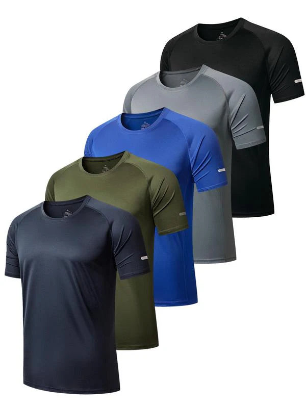 5 PACK - Men's Sports Tee