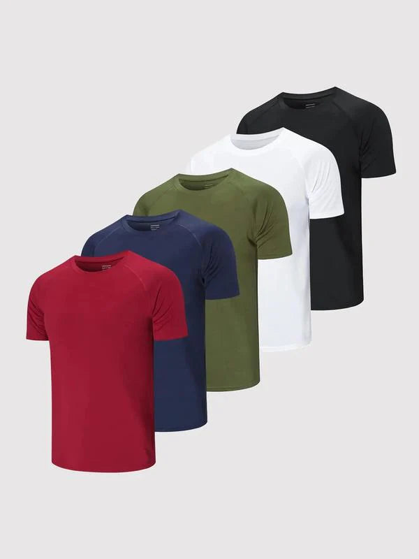 5 PACK - Men's Sports Tee