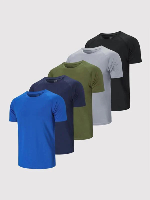 5 PACK - Men's Sports Tee