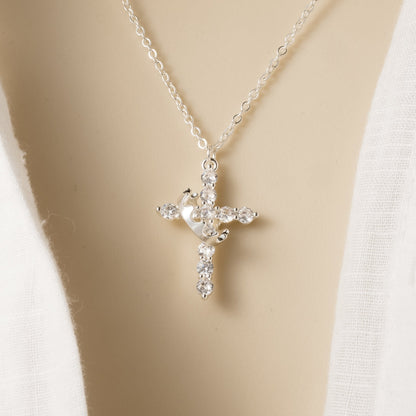 Cross Crown Faith Necklace