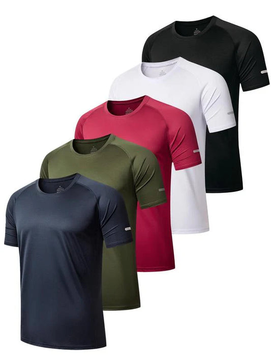 5 PACK - Men's Sports Tee