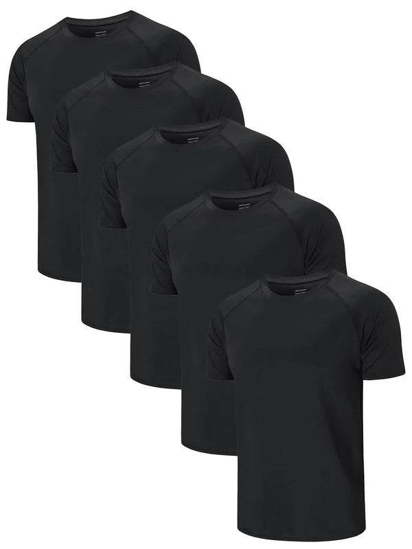 5 PACK - Men's Sports Tee